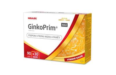 WALMARK GinkoPrim MAX - Гинкго Билоба, 90 + 30 таблеток